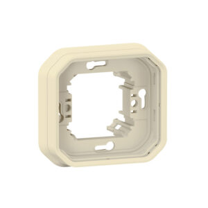 Support plaque encastré 1 poste étanche Plexo sable - Legrand - 610179